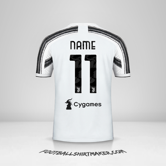 Jersey Juventus FC 2020/21 -  name - 11