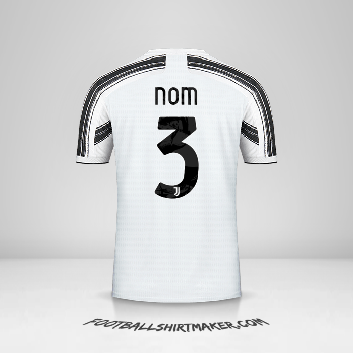 Maillot Juventus FC Cup 2020/21 -  nom - 3