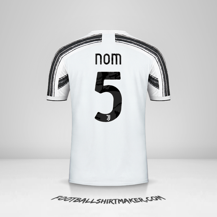Maillot Juventus FC Cup 2020/21 -  nom - 5
