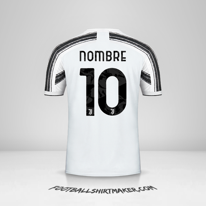Jersey Juventus FC Cup 2020/21 -  nombre - 10