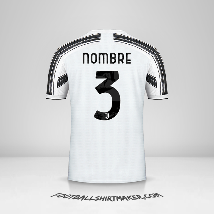 Jersey Juventus FC Cup 2020/21 -  nombre - 3