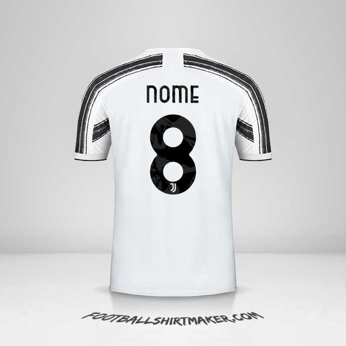 Camisa Juventus FC Cup 2020/21 -  nome - 8