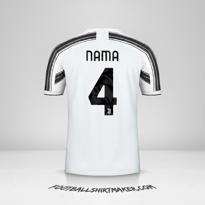 Jersey Juventus FC Cup 2020/21 -  nama - 4
