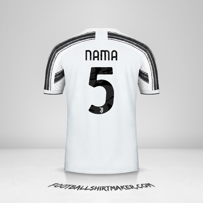 Jersey Juventus FC Cup 2020/21 -  nama - 5