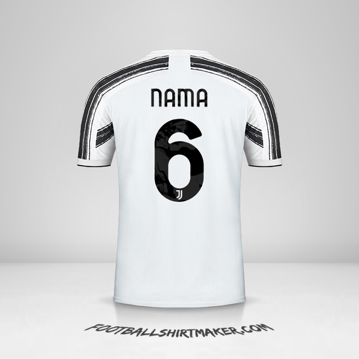 Jersey Juventus FC Cup 2020/21 -  nama - 6