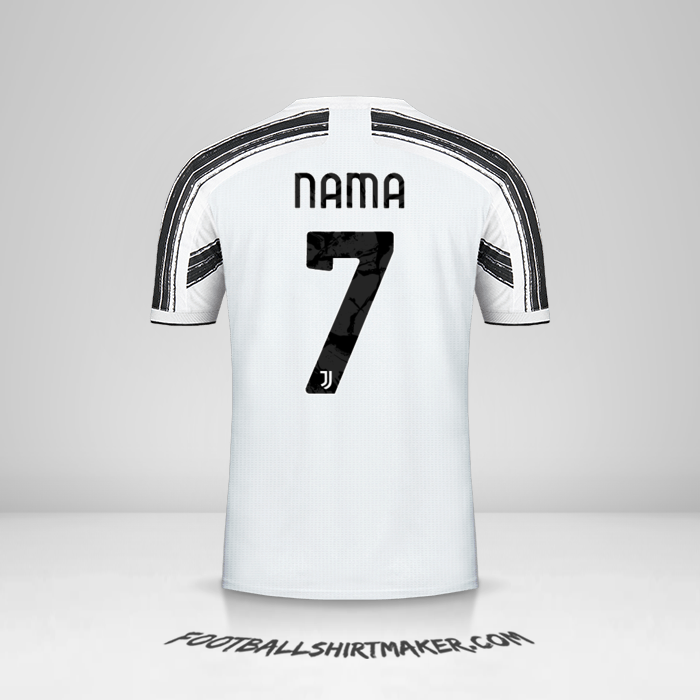 Jersey Juventus FC Cup 2020/21 -  nama - 7