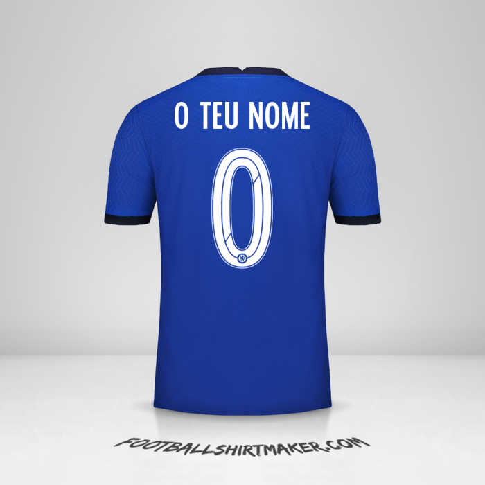 Camisola Chelsea Cup 2020/21 -  o teu nome - 0