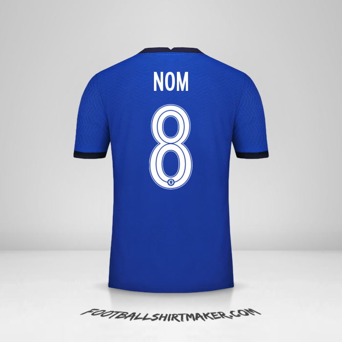 Maillot Chelsea Cup 2020/21 -  nom - 8