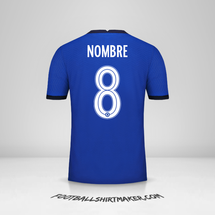 Camiseta Chelsea Cup 2020/21 -  nombre - 8