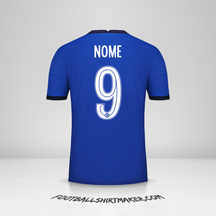 Camisa Chelsea Cup 2020/21 -  nome - 9
