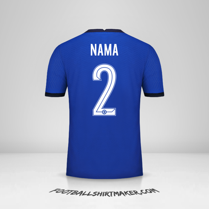 Jersey Chelsea Cup 2020/21 -  nama - 2