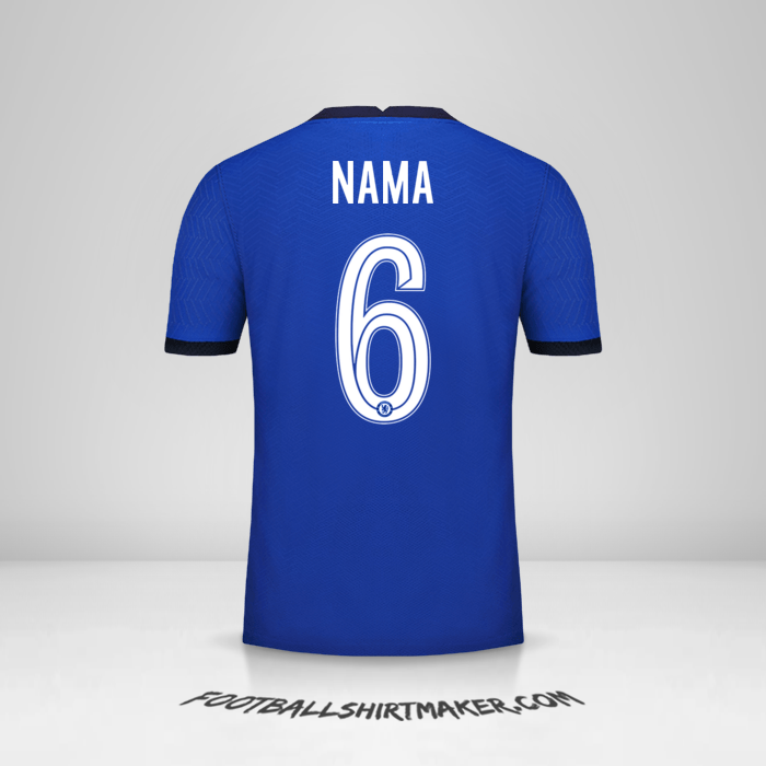 Jersey Chelsea Cup 2020/21 -  nama - 6