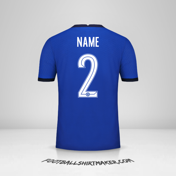 Shirt Chelsea Cup 2020/21 -  name - 2