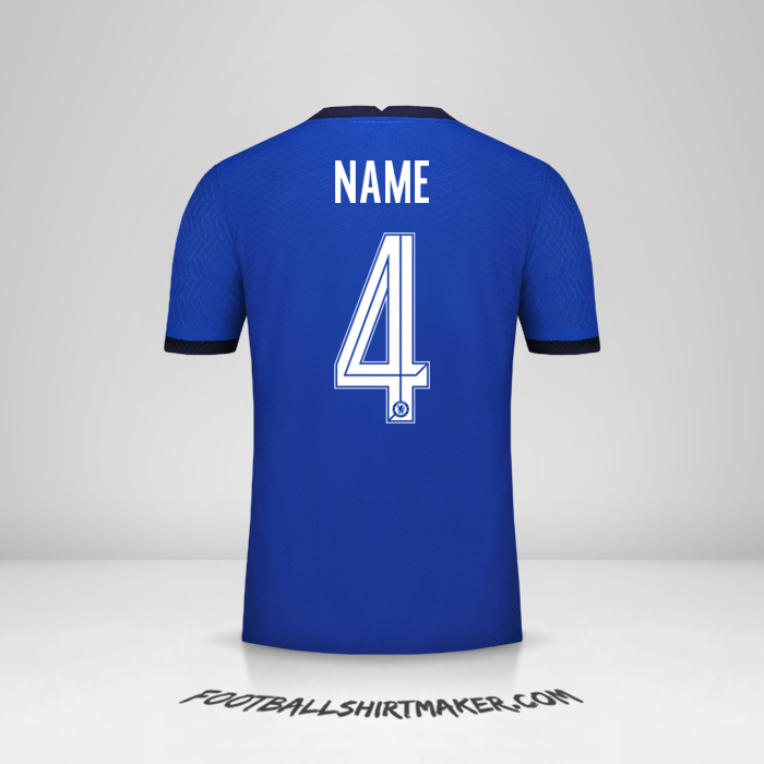 Trikot Chelsea Cup 2020/21 -  name - 4