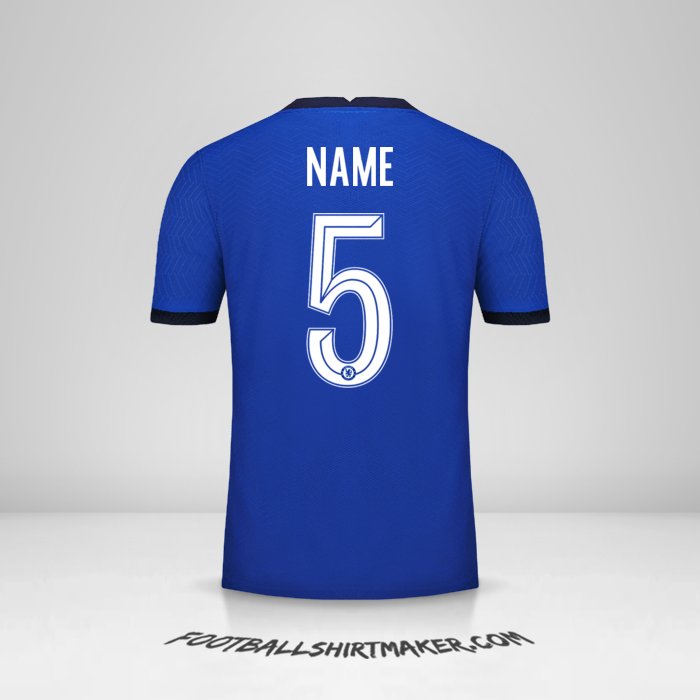 Trikot Chelsea Cup 2020/21 -  name - 5