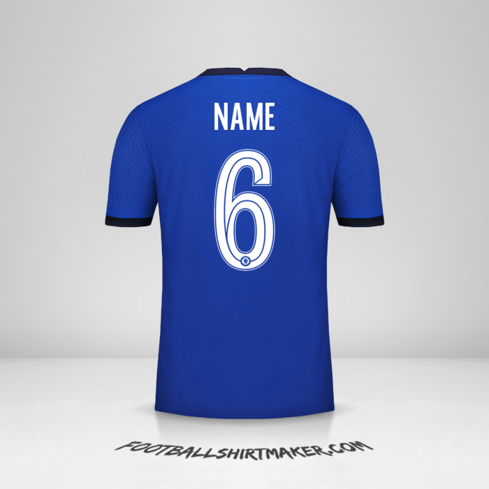 Shirt Chelsea Cup 2020/21 -  name - 6