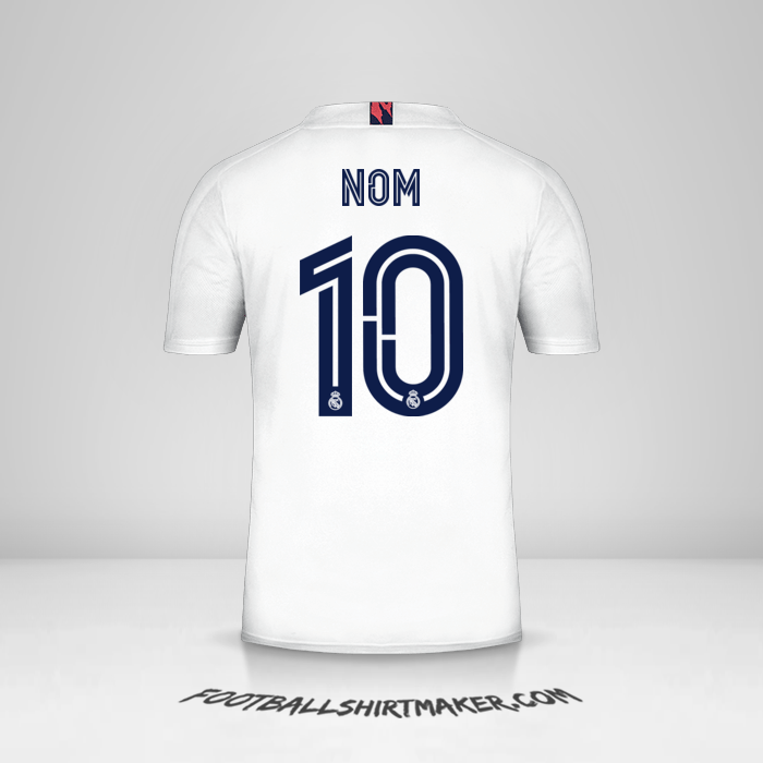 Maillot Real Madrid CF Cup 2020/21 -  nom - 10