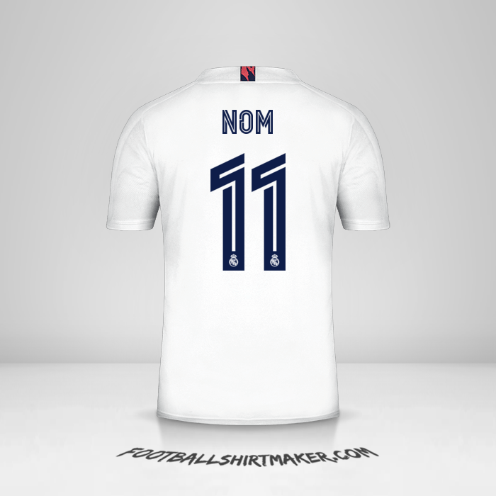 Maillot Real Madrid CF Cup 2020/21 -  nom - 11