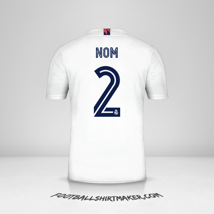 Maillot Real Madrid CF Cup 2020/21 -  nom - 2