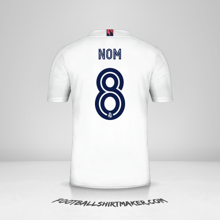 Maillot Real Madrid CF Cup 2020/21 -  nom - 8