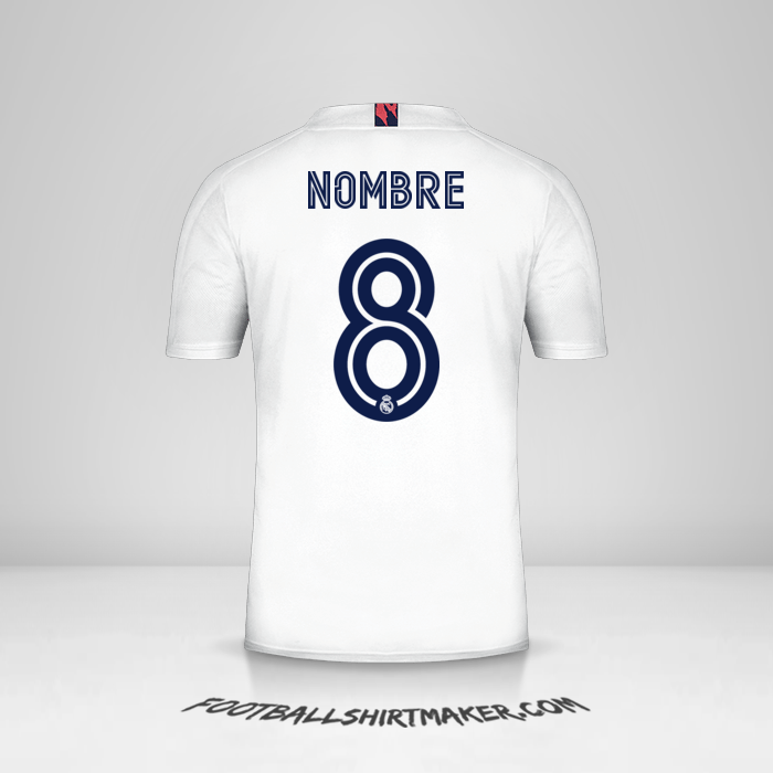 Camiseta Real Madrid CF Cup 2020/21 -  nombre - 8