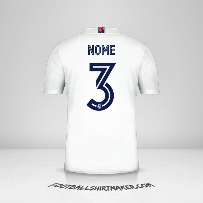 Maglia Real Madrid CF Cup 2020/21 -  nome - 3