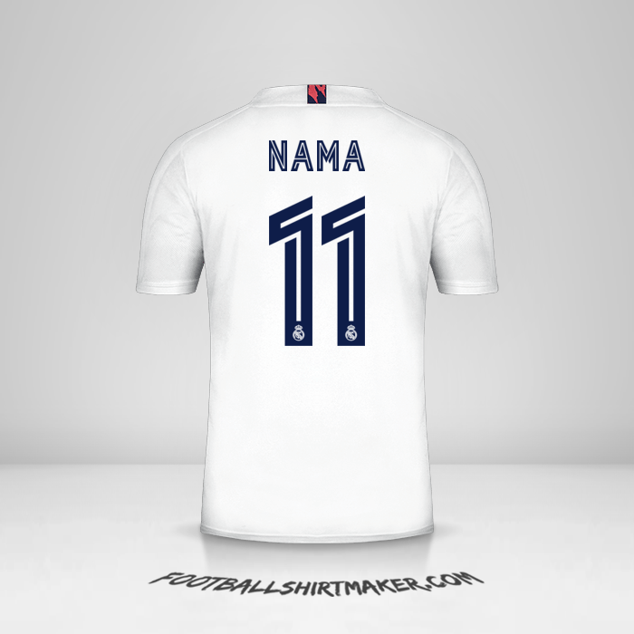 Jersey Real Madrid CF Cup 2020/21 -  nama - 11