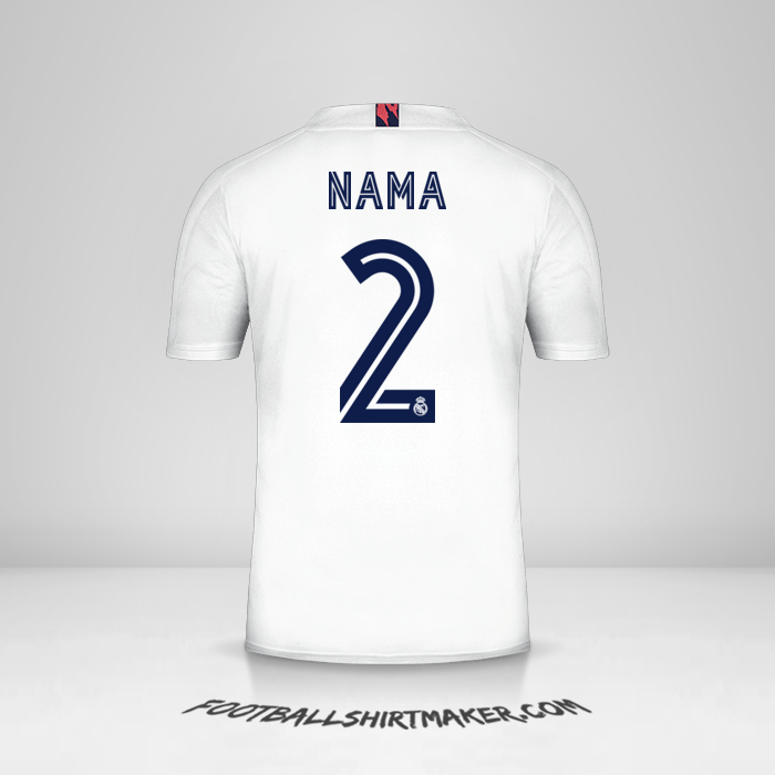 Jersey Real Madrid CF Cup 2020/21 -  nama - 2