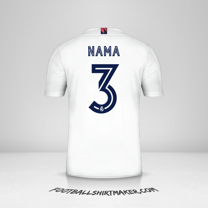 Jersey Real Madrid CF Cup 2020/21 -  nama - 3