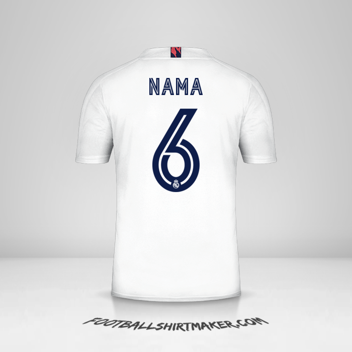 Jersey Real Madrid CF Cup 2020/21 -  nama - 6