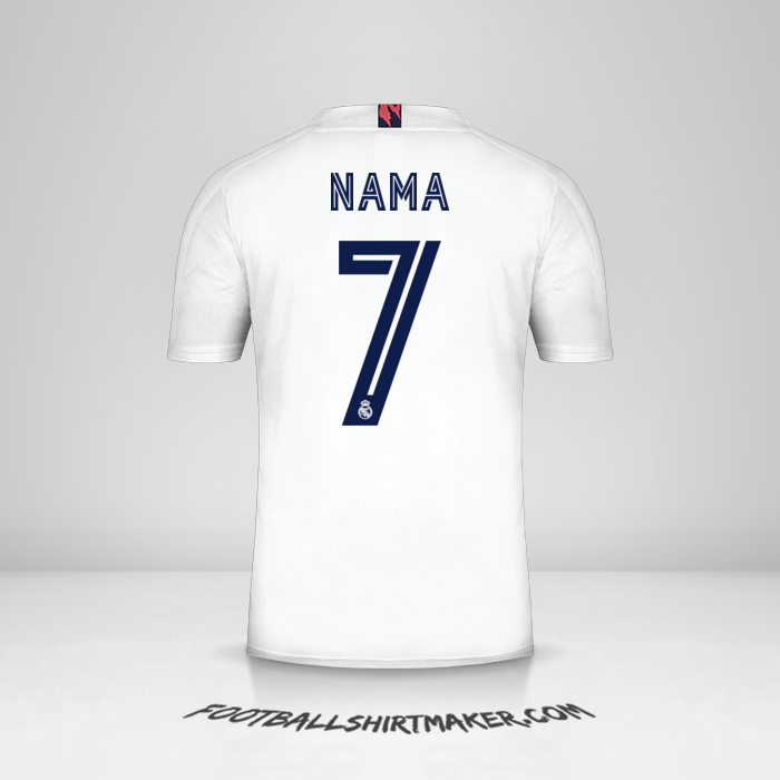 Jersey Real Madrid CF Cup 2020/21 -  nama - 7