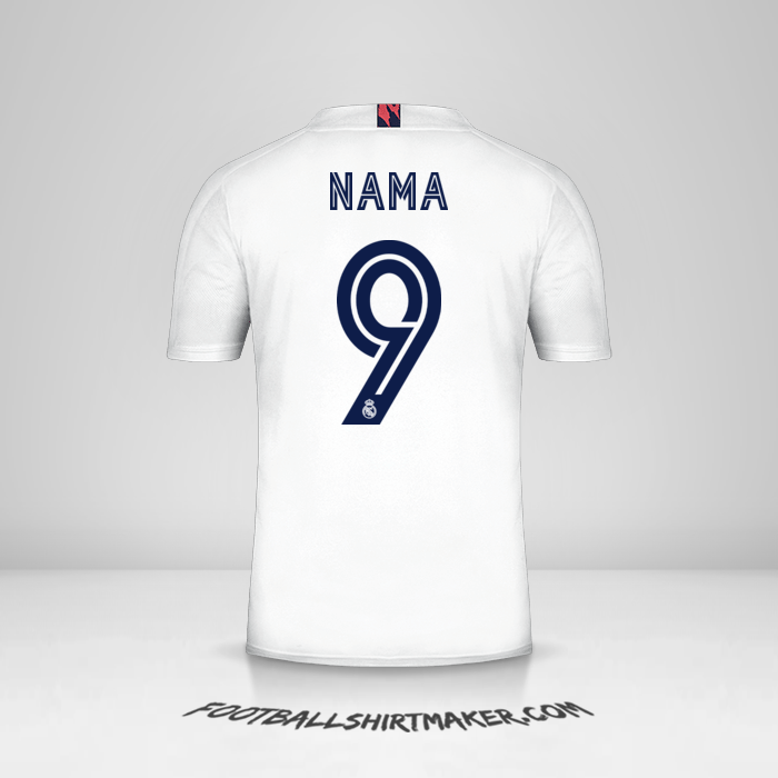 Jersey Real Madrid CF Cup 2020/21 -  nama - 9