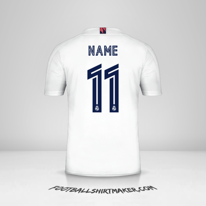 Shirt Real Madrid CF Cup 2020/21 -  name - 11