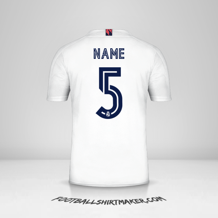 Shirt Real Madrid CF Cup 2020/21 -  name - 5