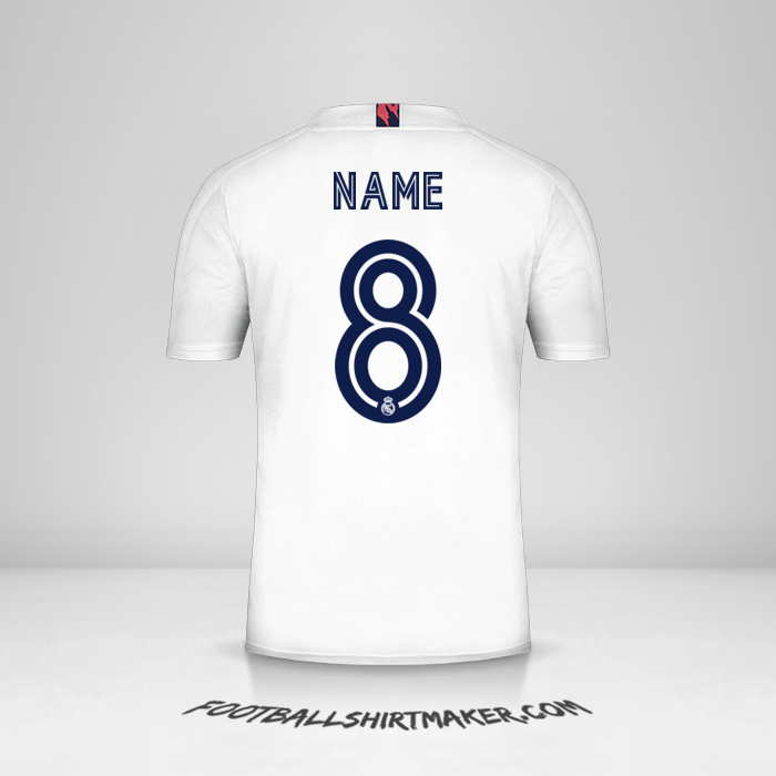 Shirt Real Madrid CF Cup 2020/21 -  name - 8