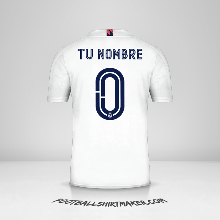 Camiseta Real Madrid CF 2020/21 Cup -  tu nombre - 0