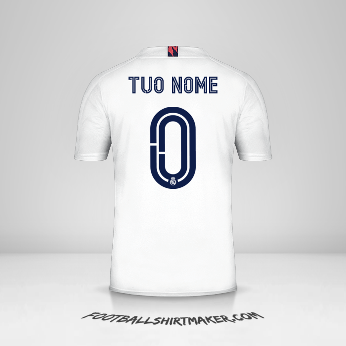 Maglia Real Madrid CF Cup 2020/21 -  tuo nome - 0