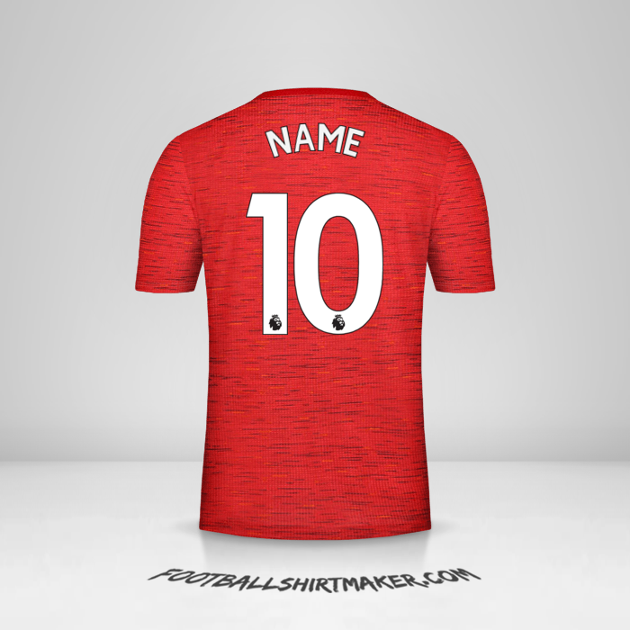 Trikot Manchester United 2020/21 -  name - 10