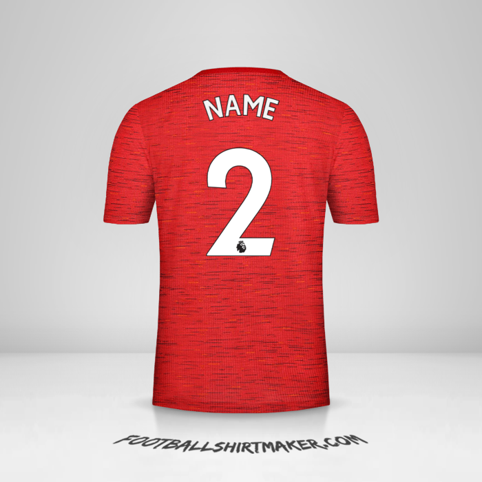 Shirt Manchester United 2020/21 -  name - 2