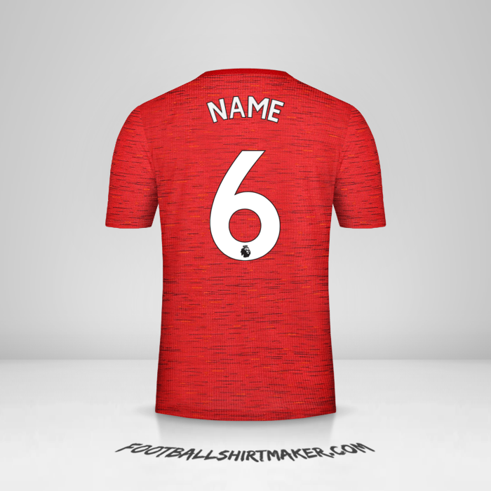 Shirt Manchester United 2020/21 -  name - 6