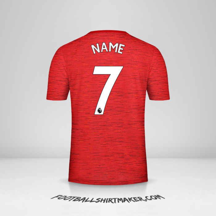 Shirt Manchester United 2020/21 -  name - 7