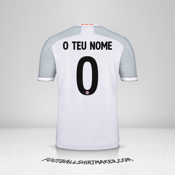 Camisola FC Bayern Munchen Cup 2020/21 II -  o teu nome - 0