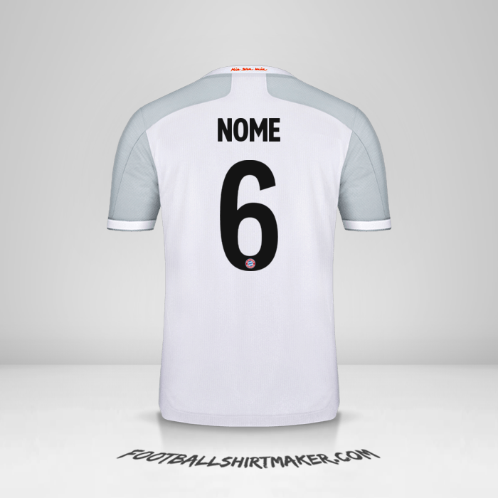 Camisola FC Bayern Munchen Cup 2020/21 Alternativa -  nome - 6