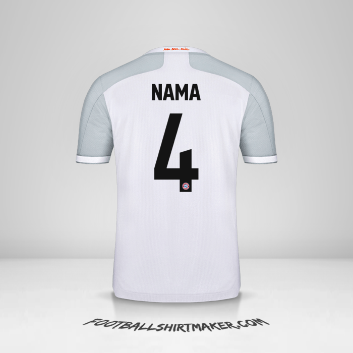Jersey FC Bayern Munchen Cup 2020/21 Alternatif -  nama - 4