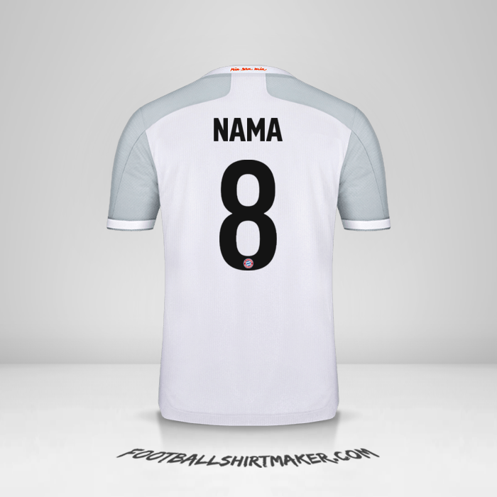 Jersey FC Bayern Munchen Cup 2020/21 Alternatif -  nama - 8