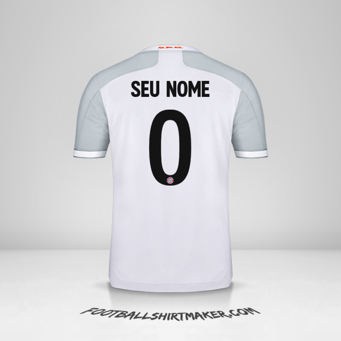 Camisa FC Bayern Munchen Cup 2020/21 II -  seu nome - 0
