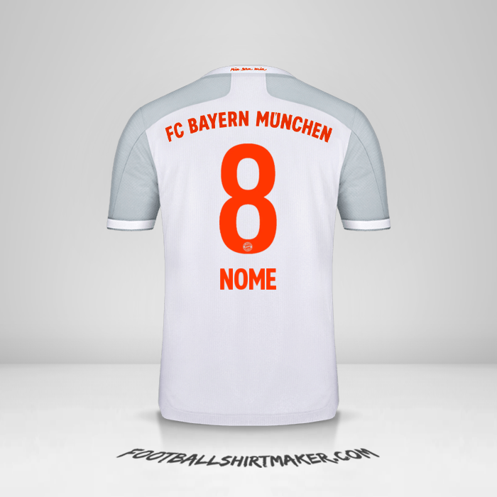 Camisa FC Bayern Munchen 2020/21 Alternativa -  nome - 8