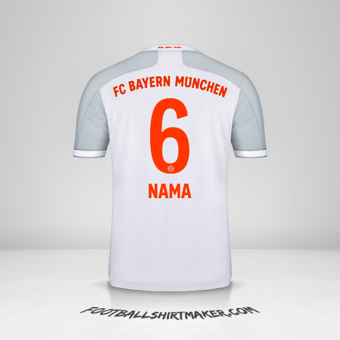 Jersey FC Bayern Munchen 2020/21 Alternatif -  nama - 6