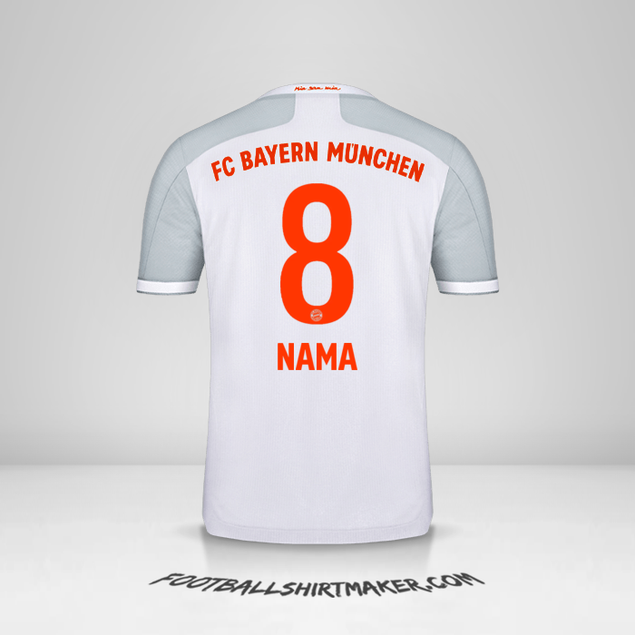 Jersey FC Bayern Munchen 2020/21 Alternatif -  nama - 8