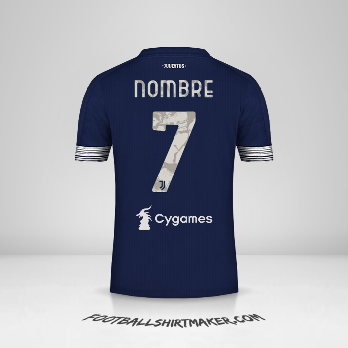 Jersey Juventus FC 2020/21 Visita -  nombre - 7